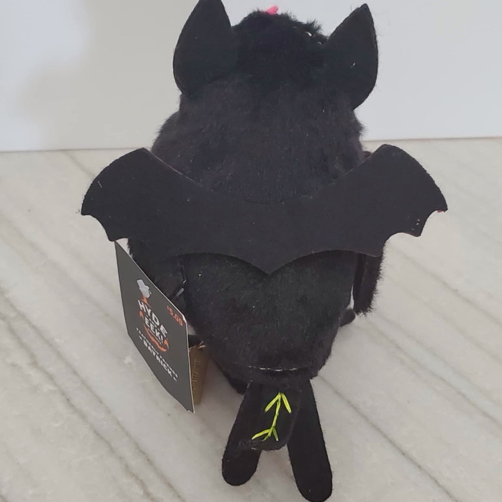 Target Hyde & EEK! Halloween Black Bat Felt Fabric Bird “Batrick” - Picture 5 of 5